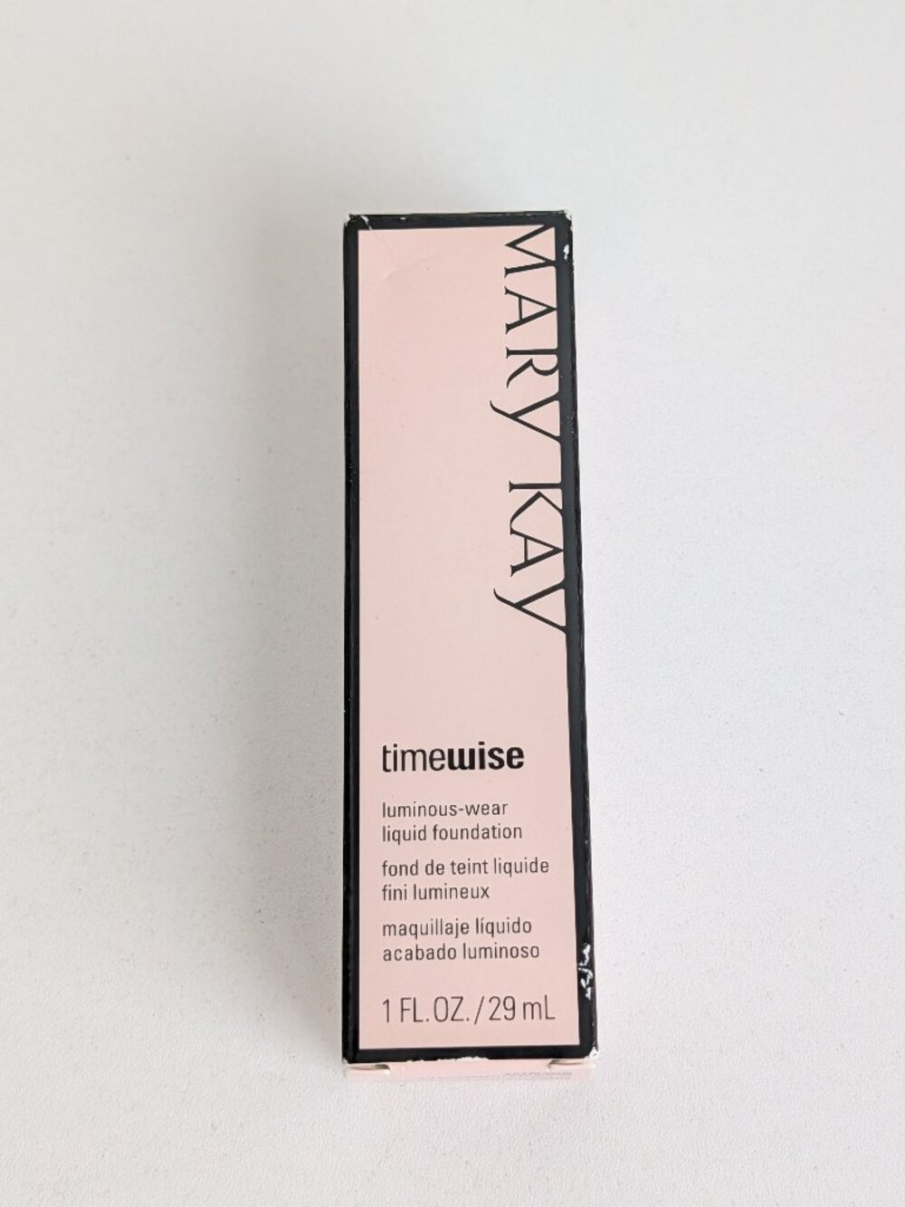 Mary Kay TimeWise Luminous-Wear Liquid Foundation Ivory 6 038702 New with Box